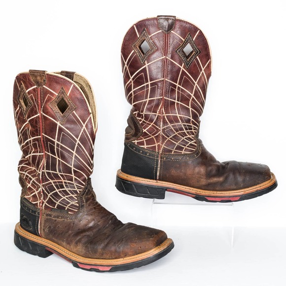 Justin Other - Justin Men's Cowboy Boots Work Composite Safety Toe Waterproof Size 8.5 | AT